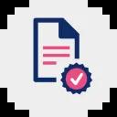 Icon zeigt eine Checkliste mit Haken