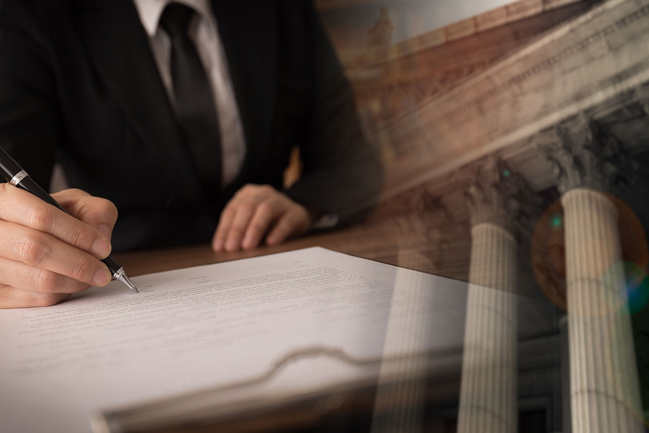 eGovernment mit GS1 Standards Ein Rechtsdokument wird unterzeichnet