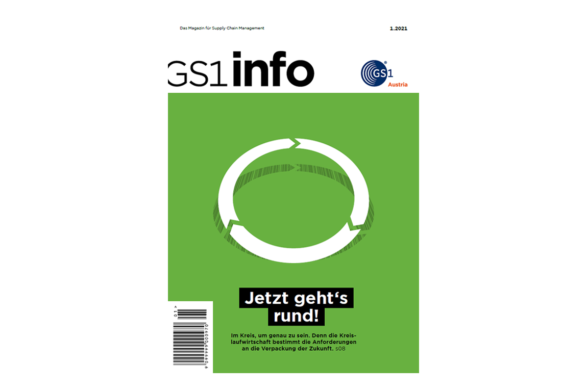 GS1 info Cover der GS1 info 1.2021