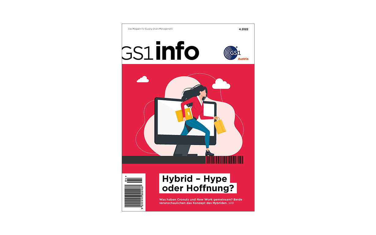 GS1 info 4.2022 mit Schwerpunkt „Hybrid“