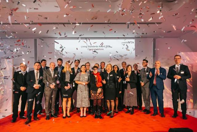 Gruppenbild aller Living Standard Award Gewinner 2020