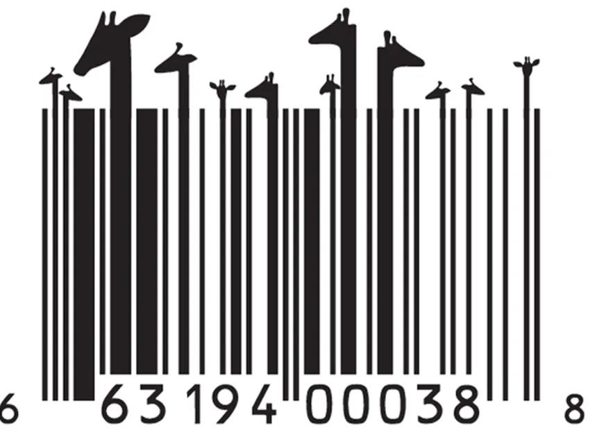 Strichcode einer Weinflasche von Tall Horse Wines