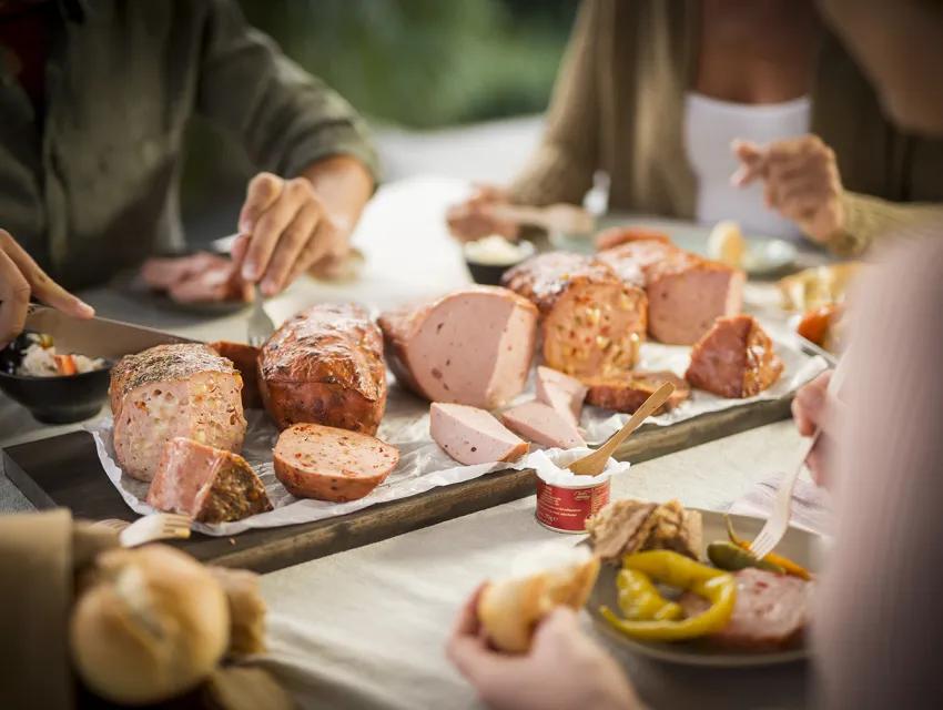 gourmetfein Leberkäsejause