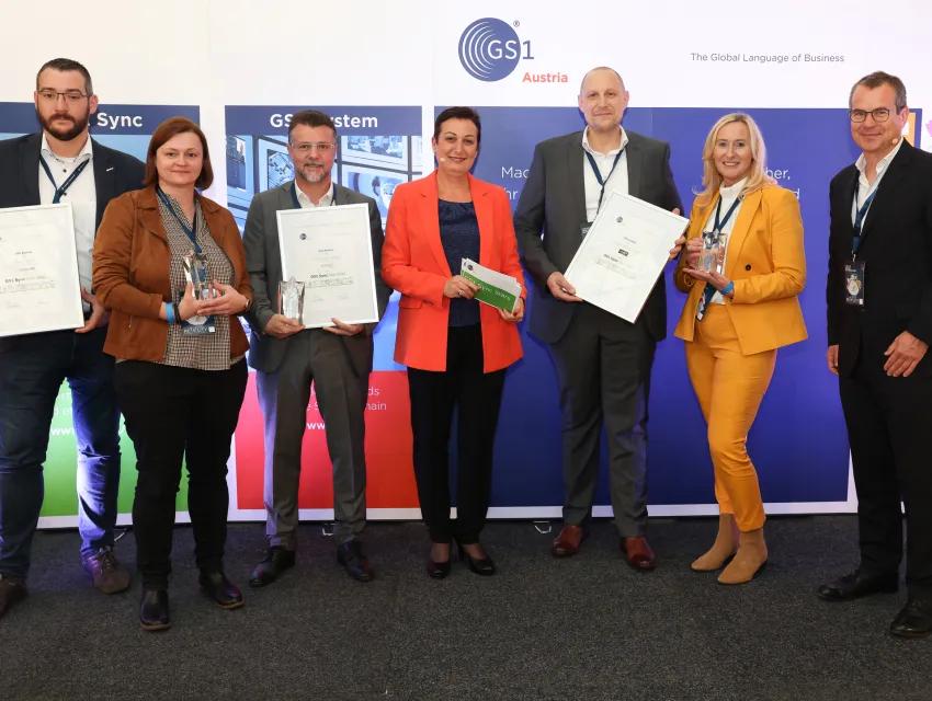 Die Gewinner der GS1 Sync Stars Verleihung 2021