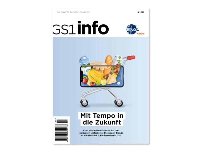 GS1 info 4.2021 mit Schwerpunkt Zukunftstrends im Handel