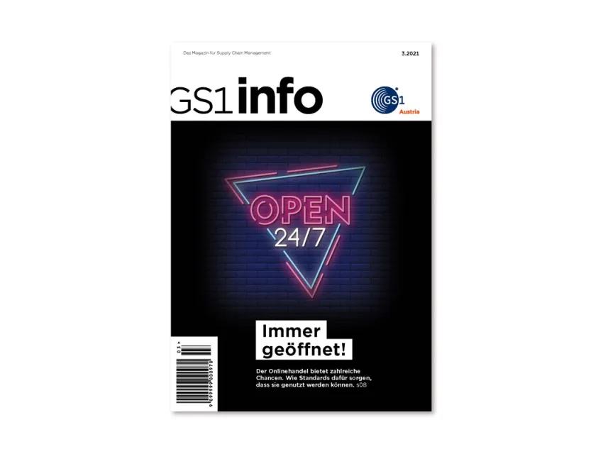 GS1 info 3.2021 mit Schwerpunkt Onlinehandel