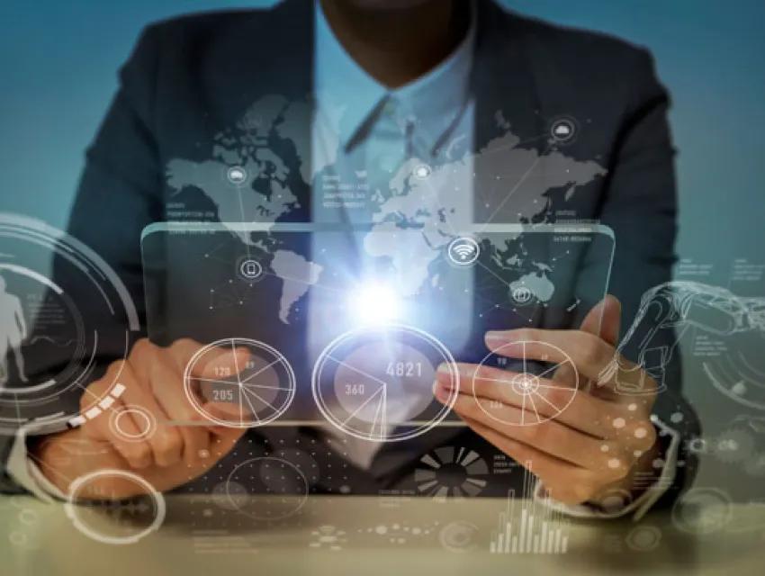 Bild von transparentem Fortschritt