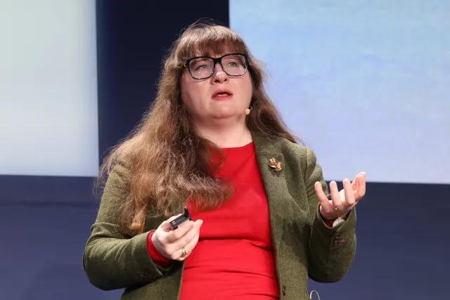 Mary Wallace von IBM beim ECR Tag 2022 Mary Wallace von IBM beim ECR Tag 2022
