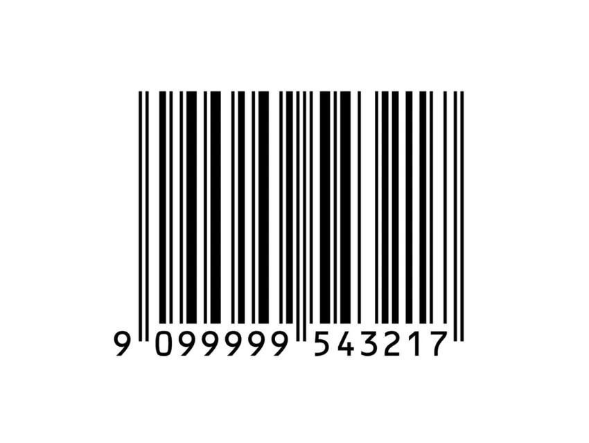 Ein EAN-13 Strichcode
