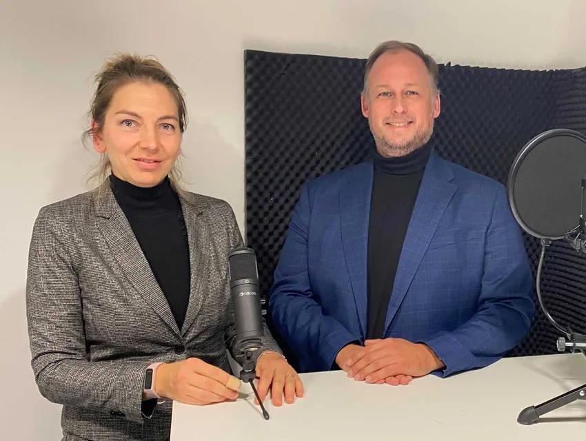 Foto von GS1 Trace Leiter Christian Lauer beim CASH Podcast