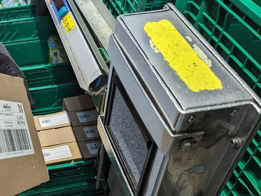 Foto der manuellen Kommissionierung