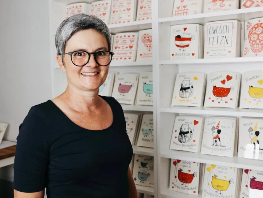 Foto von Gabriela Mayrhofer, Gründerin