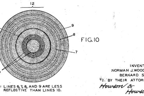 Bild vom Patent von Norman J. Woodland und Bernard Silver