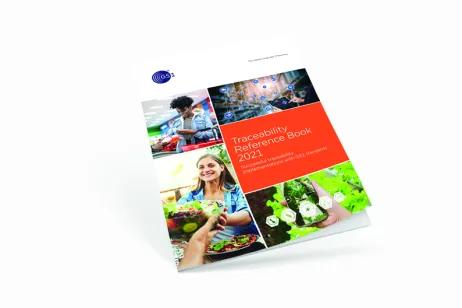 Mockup eines gedruckten Traceability Reference Books 2021