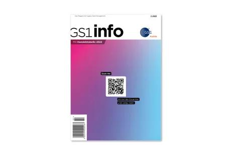 GS1 info 2.2022 mit Schwerpunkt 2D-Code