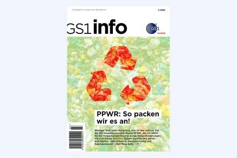 GS1 info 3.2025 mit Schwerpunkt „EU-Verpackungsverordnung PPWR“