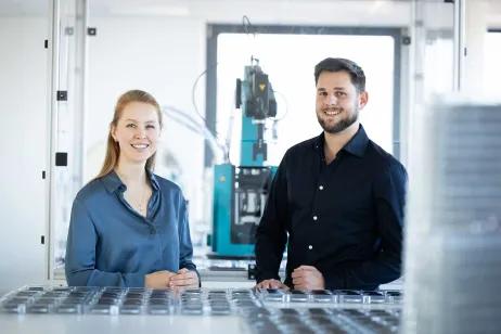 Mana Health Technologies Gründer Johannes Smolle und ­Elisa Böhm