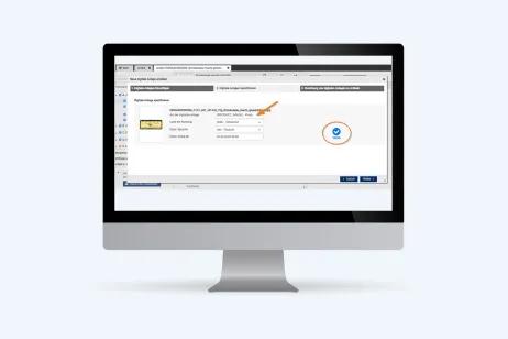 Screenshot aus GS1 Sync mit Digital Asset Management