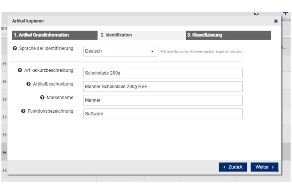 GS1 Sync enthaelt alle Artikelstammdaten
