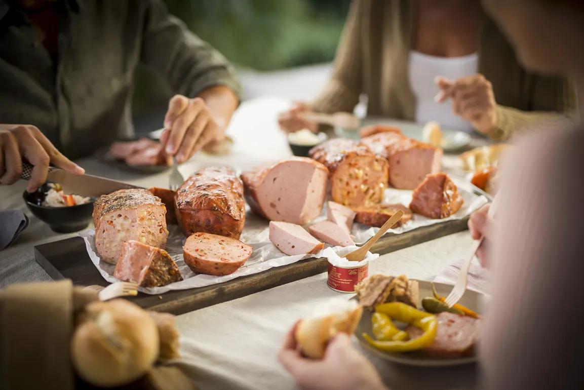 gourmetfein Leberkäsejause