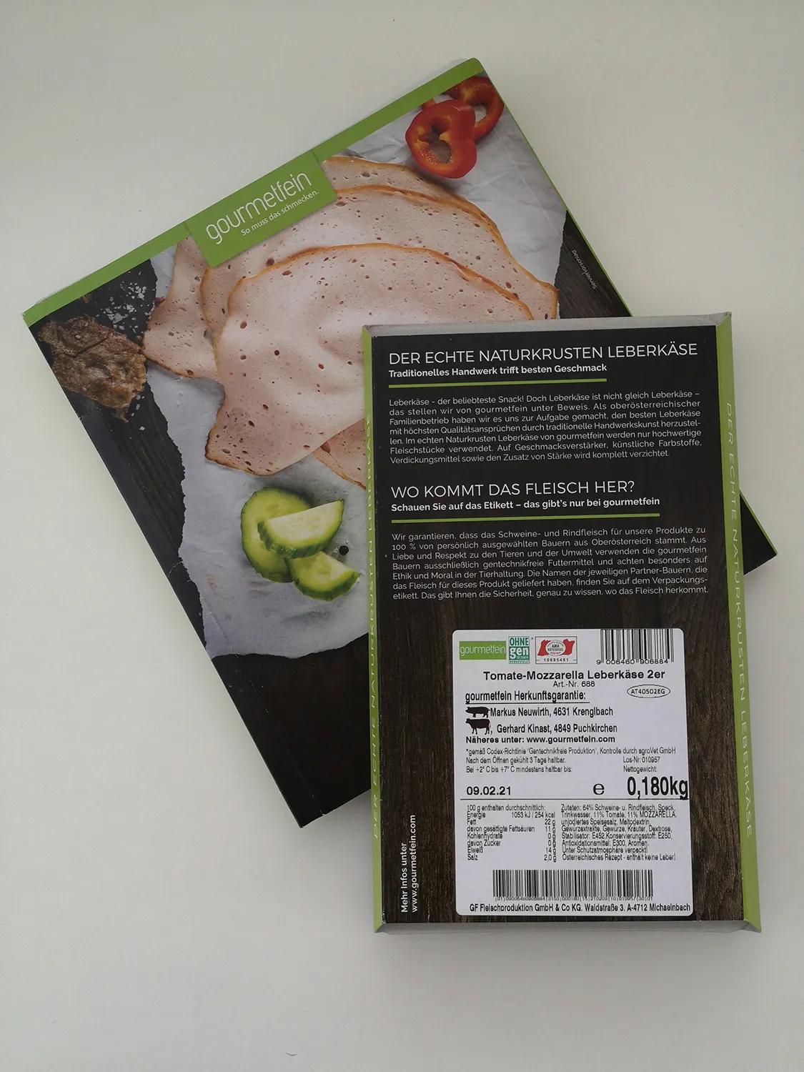 gourmetfein Verpackung