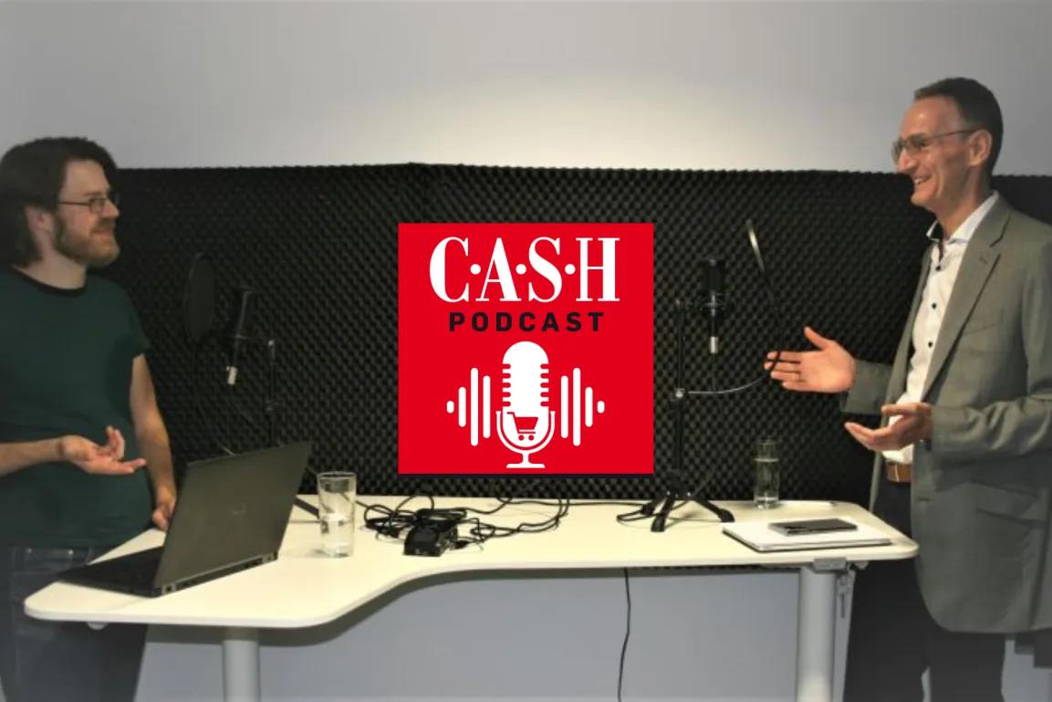 Foto bei CASH Podcast von Schaeffer und Stiefel