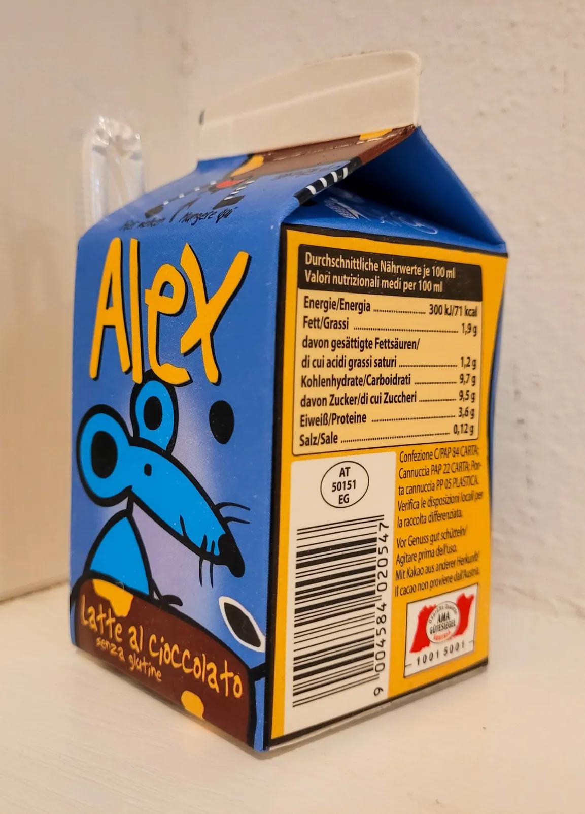 Foto der "Alex"-Schokomilch von SalzburgMilch GmbH