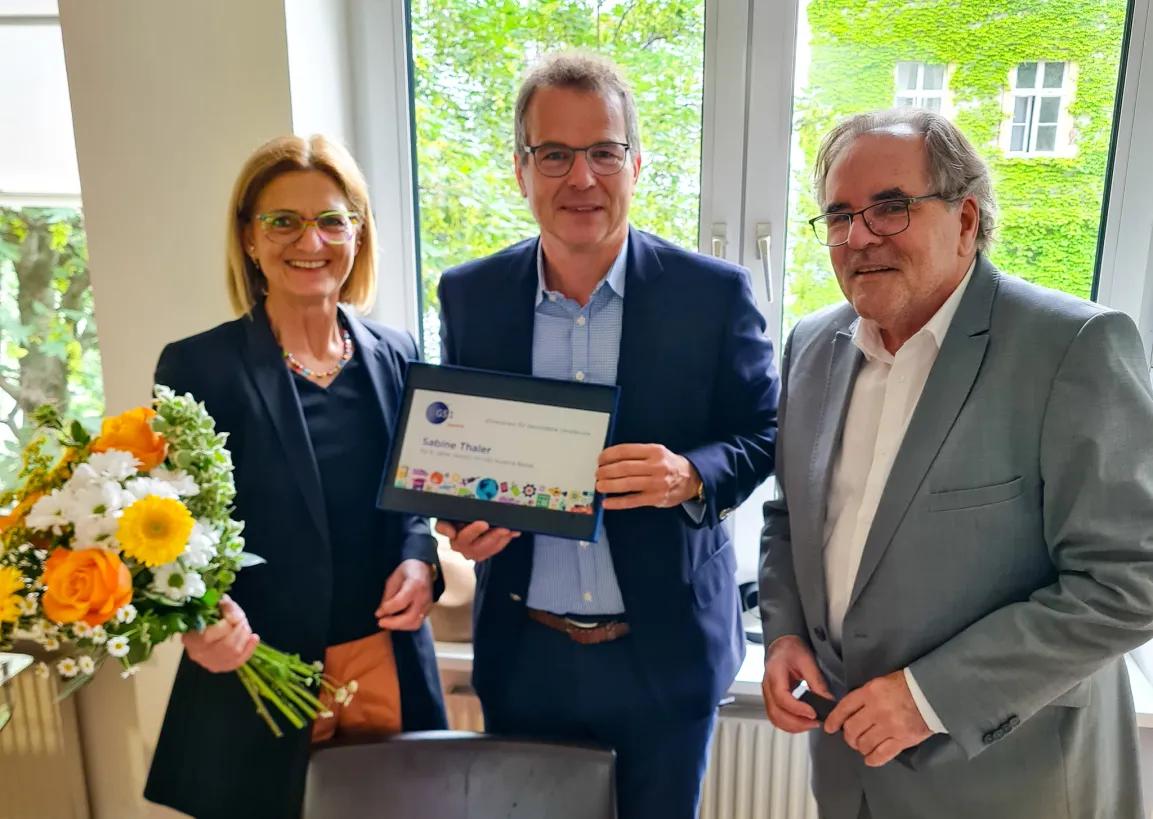 Foto der ehemaligen GS1 Beirats-Vorsitzenden Sabine Thaler