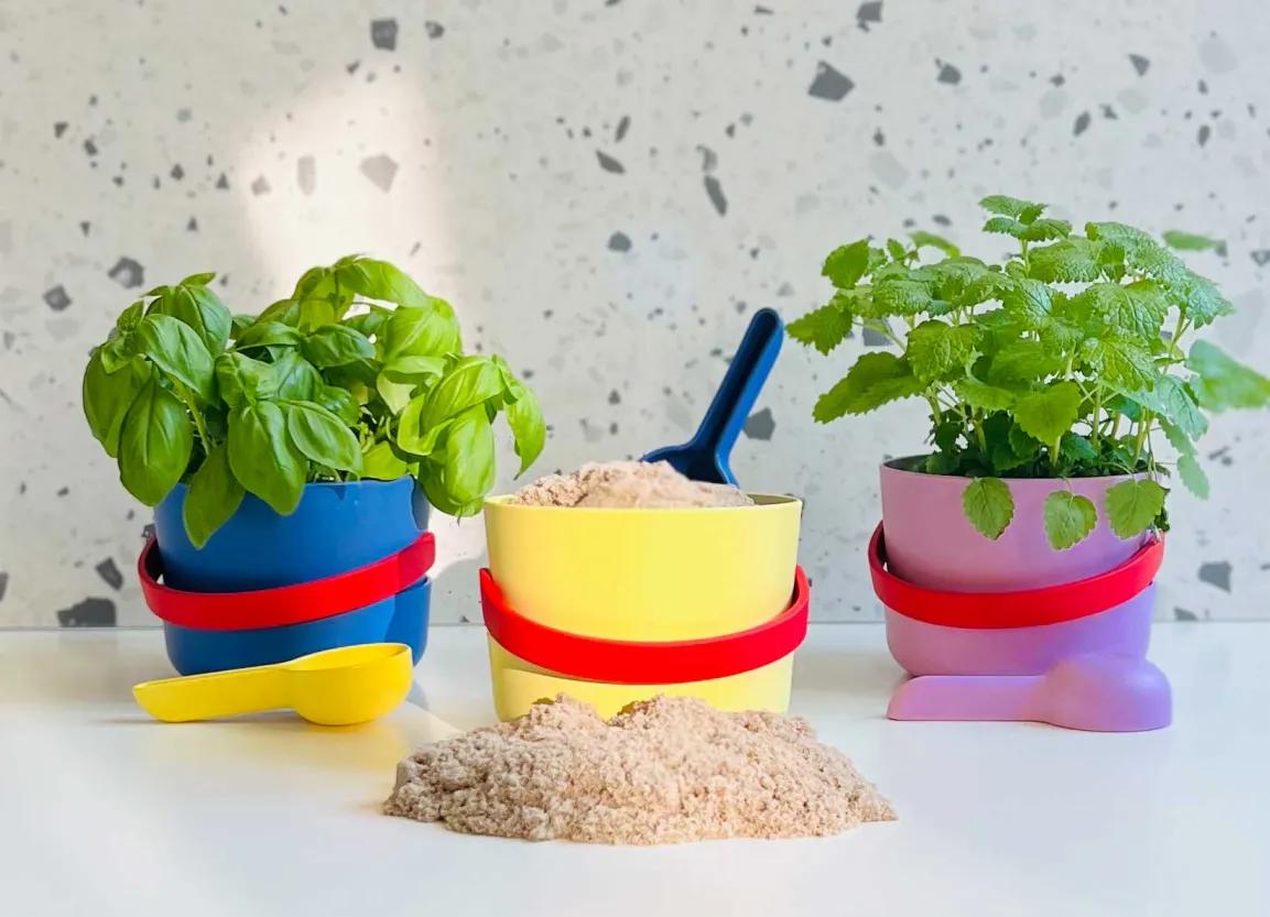 Foto des Sandspielzeugs von fritzi mit verschiedenen Anwendungsmöglichkeiten