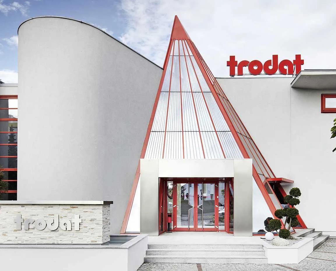 Gebäude des Trodat Firmenstandorts in Wels