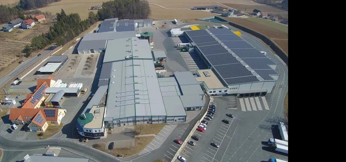 Frutura Betriebsgelände in Hartl bei Kaindorf