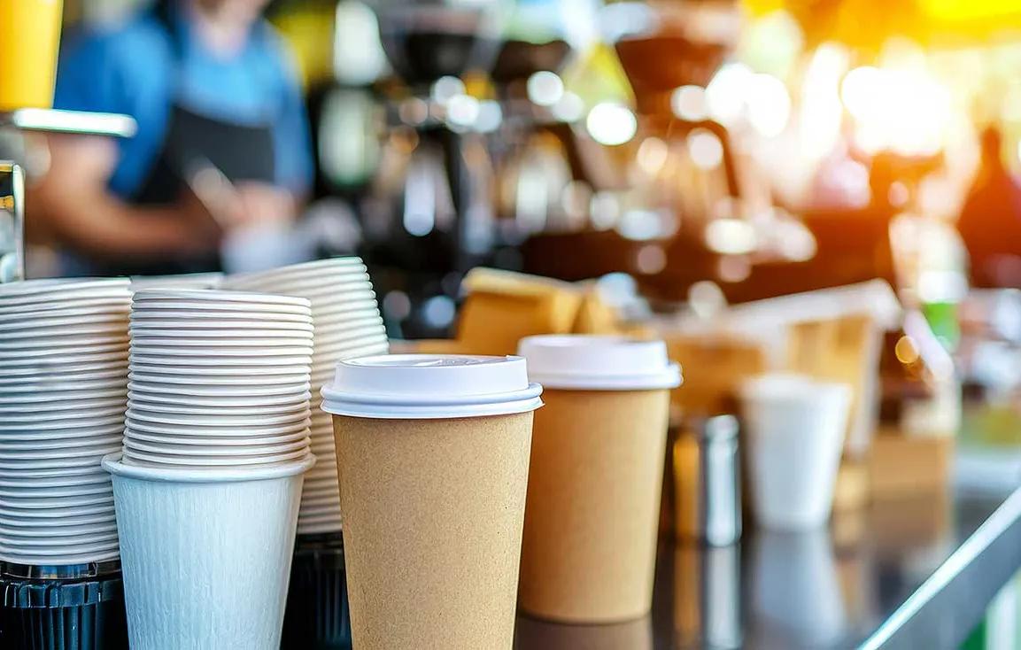 Einweg-Becher für Coffee to go