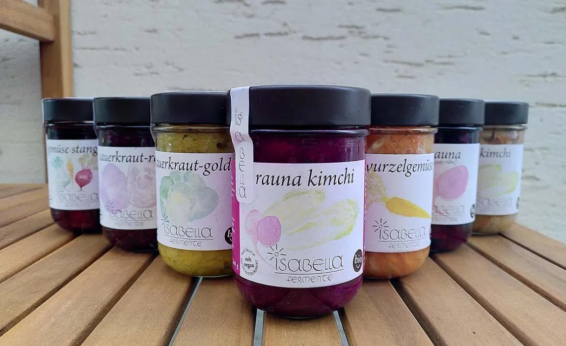 Produkte des Unternehmens Isabella Fermente