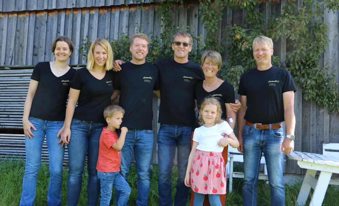 Das Team von Safran Leogang