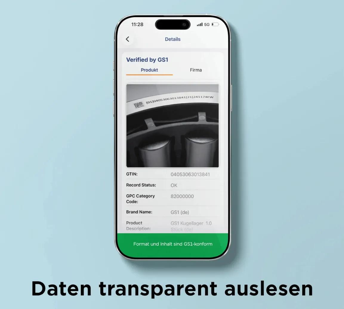 Daten transparent auslesen