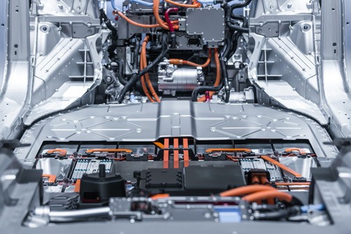 Industriebatterie Foto einer Industriebatterie