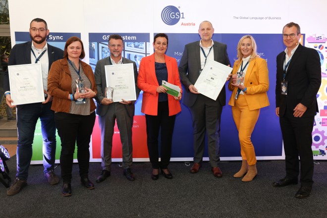 Die Gewinner der GS1 Sync Stars Verleihung 2021 Die Gewinner der GS1 Sync Stars Verleihung 2021