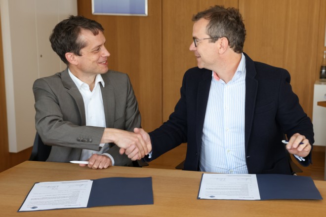 Kooperation Industrie 4.0 Sommer, Herzog Handschlag