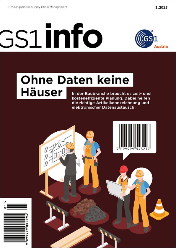 Cover der aktuellen GS1 info