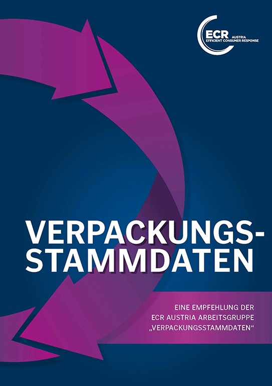 Cover ECR Guideline Verpackungsstammdaten