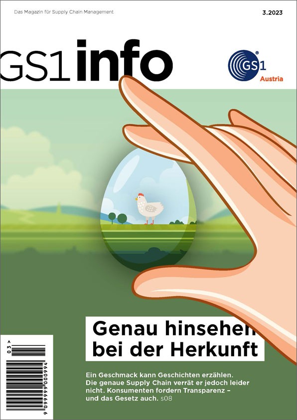 GS1 info Cover der aktuellen GS1 info