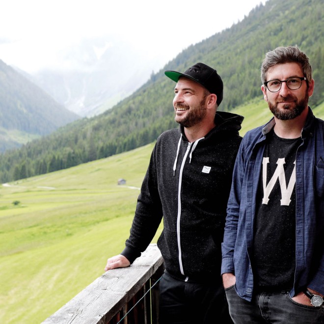 Foto von Bernhard und Roland Wolf