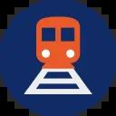 Icon zeigt eine Bahn