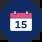 Icon zeigt ein Kalenderblatt
