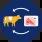 Icon zeigt eine Kuh und ein abgepacktes Fleisch